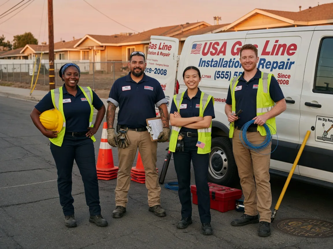 Gas Line Installation company in Fort Hill, PA